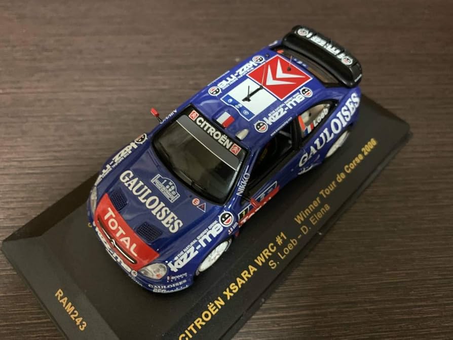 シトロエンクサラWRC 2005（モンテカルロ）・S.ローブ シトロエンクサラWRC 2005（モンテカルロ）・S.ローブ